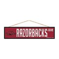 Wincraft Arkansas Razorbacks Sign 4x17 Wood Avenue Design 3208590005